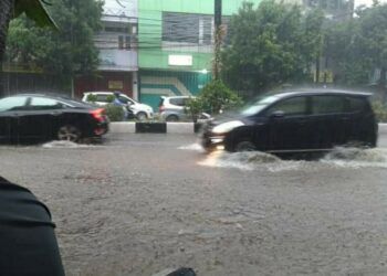 Ilustrasi Banjir. (Foto: Tangkapan Layar Video Netizen/Tugu Jatim)