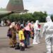 Dipulangkan, 48 Korban Gempa Mamuju asal Jatim Sudah Tiba di Malang 9 Sebanyak 48 pengungsi dipulangkan menggunakan pesawat Hercules 1330 TNI-AU dari Pangkalan Udara (Lanud) Sultan Hasanuddin Makassar, Kamis (21/01/2021). (Foto: Humas Pemkot Malang/Tugu Jatim)