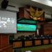 DPRD Tuban Umumkan Penetapan Cabup-Cawabup secara Virtual 9 Ketua DPRD Tuban Miyadi saat memimpin rapat paripurna pengumuman penetapan pasangan calon bupati dan wakil Bupati Tuban terpilih pada Pilkada 2020.(Foto:Humas DPRD Tuban/Tugu Jatim)
