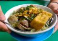 Bakso Sayur dekat Universitas Negeri Malang yang kerap jadi langganan mahasiswa. (Foto: fen/Tugu Malang/Tugu Jatim)