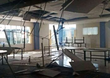 Rumah rusak yang terdampak akibat gempa M6,2 di Sulawesi Barat. (Foto: Dokumen/BNPB)