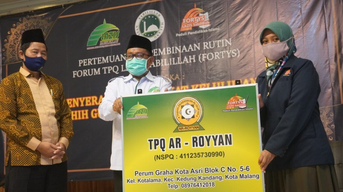 LAZIS Sabilillah Resmikan 67 TPQ Binaan 1 Foto: istimewa