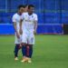 Penyerang Arema FC, Dedik Setiawan akan mendapat jatah vaksin pertama di Kabupaten Malang. (Foto: Dani Kristian/Tugu Jatim) pemain arema