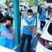 Menteri BUMN Erick Thohir saat melakukan uji coba mobil listrik dan pengecekan kesiapan stasiun pengisian kendaraan listrik (charging station) di Bali, Sabtu (02/01/2021). (Foto: Humas Kementerian BUMN)