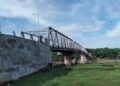 Jembatan Terusan Bojonegoro-Blora yang diresmikan oleh Menteri PUPR dan Mensesneg, Minggu (3/1/2021) lalu. (Foto: Mila Arinda/Tugu Jatim)