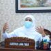 Khofifah Ucapkan Selamat pada Kapolri Baru, Komjen Listyo Sigit 8 Gubernur Jawa Timur, Khofifah Indar Parawansa memberikan selamat kepada Komjen Listyo Sigit Prabowo sebagai Kapolri yang baru. (Foto: Rangga Aji/Tugu Jatim)
