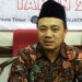 16 Calon Kepala Daerah Hasil Pilkada 2020 Sudah Bisa Dilantik 9 Komisioner KPU Jatim, M Arbayanto sedang diwawancara oleh pewarta di Surabaya. (Dokumen/Kominfo Jatim)
