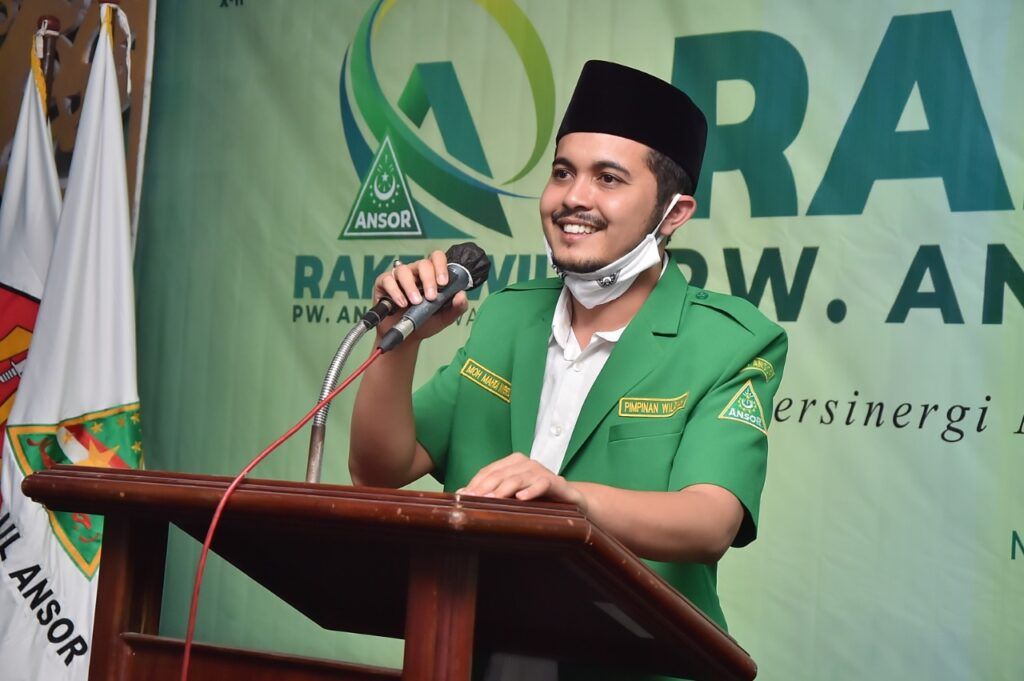 Wakil Ketua PW GP Ansor Jatim, Habib Mahdi al Khirid. (Foto: Dokumen/PW GP Ansor Jatim)