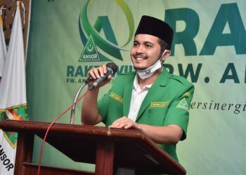 Wakil Ketua PW GP Ansor Jatim, Habib Mahdi al Khirid. (Foto: Dokumen/PW GP Ansor Jatim)