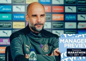 Pelatih Manchester City Pep Guardiola. (Foto: Man City) chelsea vs man city