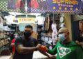New Man Surabaya, Si Super Hero yang Jadi Ikon Protokol Kesehatan 7 New Man Surabaya, super hero yang jadi ikon protokol kesehatan Kota Surabaya. (Foto: Rangga Aji/Tugu Jatim)