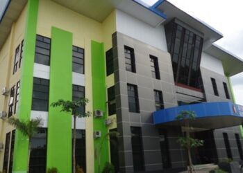 Gedung Dinas Pendidikan Kabupaten Bojonegoro. (Foto: Agus Setiawan/Tugu Jatim)