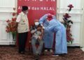 Ketua DPRD Tuban M. Miyadi di dampangi Bupati Tuban saat vaksinasi COVID-19, Rabu (27/1/2021). (Foto: Moch Abdurrochim/Tugu Jatim)
