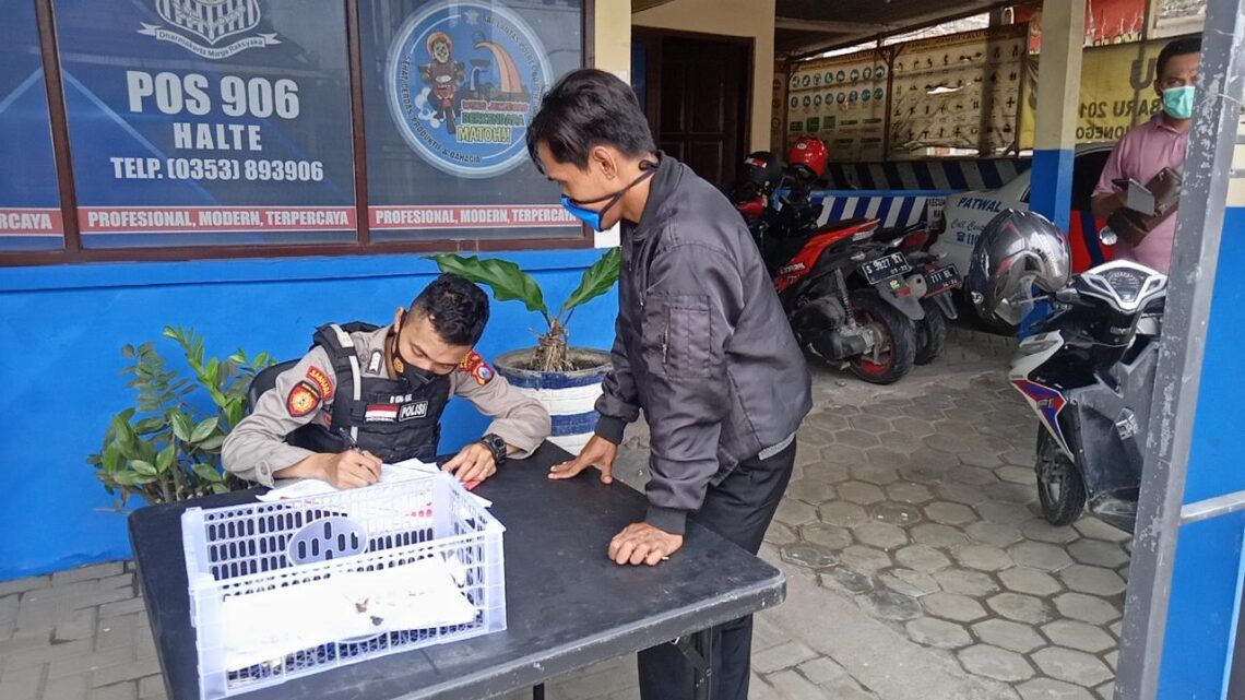 Operasi yustisi yang dilakukan oleh petugas gabungan di Bojonegoro. (Foto: Dokumen/Polres Bojonegoro)