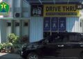 Drive thru adalah layanan terbaru dari Perpustakaan Umum Kota Malang untuk mempermudah meminjam dan mengembalikan buku. (Foto: Feni Yusnia/Tugu Jatim)