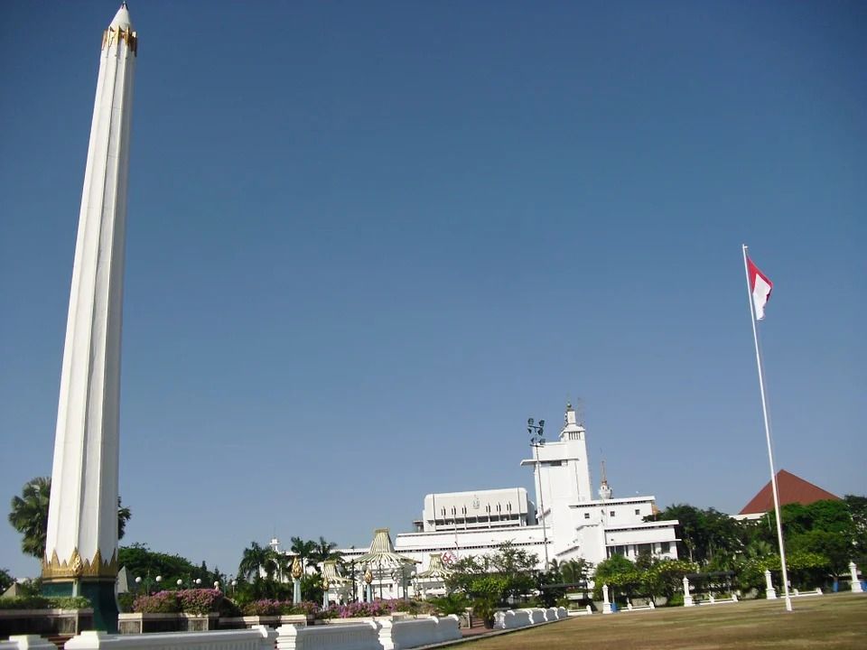 Monumen Tugu Pahlawan di Kota Surabaya. (Foto:Pixabay/Tugu Jatim)