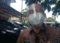 Kepala BKPSDM Nurman Ramdansyah memberikan keterangan akan tetap menerapkan work from home sebesar 50 persen setelah PPKM selesai. (Foto: Rap/Tugu Jatim)