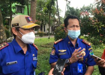 Sekretaris Satpol PP Kota Malang Tri Oky Rudianto mendorong UPT damkar naik kelas jadi OPD. (Foto: Azmy/Tugu Jatim)