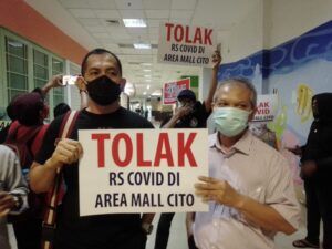 Paguyuban Penghuni Cito Mall Surabaya Tolak Pembangunan RS Siloam sebagai RS Rujukan Pasien Covid-19