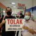 Paguyuban Penghuni Cito Mall Surabaya Tolak Pembangunan RS Siloam sebagai RS Rujukan Pasien Covid-19 9 Paguyuban P4 menyampaikan aspirasi penolakan rencana pengoperasian atau pembangunan Rumah Sakit (RS) Siloam yang dipakai untuk RS rujukan pasien Covid-19 di sekitar Cito Mall Surabaya, Rabu (03/01/2021). (Foto: Rangga Aji/Tugu Jatim)