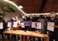 Forum DPC PAN Se-Kota Malang (PAN Progresif) saat menunjukkan bukti otentik perolehan 53 suara untuk mengganti tampuk pimpinan DPD PAN Kota Malang. (Foto: Azmy/Tugu Jatim)