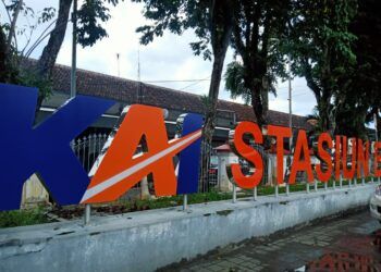 Stasiun Bojonegoro. (Foto: Mila Arinda/Tugu Jatim)