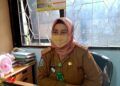 Kasi SMK Cabang Dinas Pendidikan (Cabdisdik) Wilayah Bojonegoro-Tuban Lena menjelaskan soal pengganti UN yang ditiadakan oleh pemerintah. (Foto: Mila Arinda)