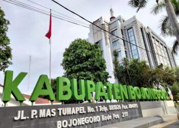 Gedung Pemkab Bojonegoro. (Foto: Mila Arinda/Tugu Jatim)