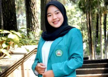 Ririn Alfiatu Rohimah, mahasiswi berprestasi dari Universitas Islam Malang (Unisma). (Foto: Dok/Tugu Jatim)