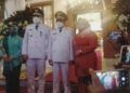 Wali Kota Surabaya Eri Cahyani setelah selesai dilantik oleh Gubernur Jawa Timur Khofifah Indar Parawansa di Gedung Grahadi Surabaya, Jumat (26/02/2021). (Foto: Rangga Aji/Tugu Jatim)