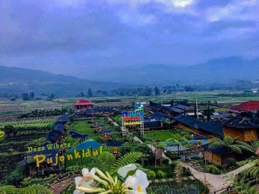 Foto: IG Cafesawah_pujonkidul/Tugu Jatim