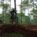 Atlet ISSI Tuban Bawa 2 Medali di Latber Downhill Jombang 9 Gery Alfadi di nomor Men Pra Youth Downhill saat melakukan jumping. (Foto: Humas KONI Tuban/Tugu Jatim)