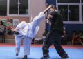 Afkar Duwera tengah melatih tendangan. (Foto: Dokumen)