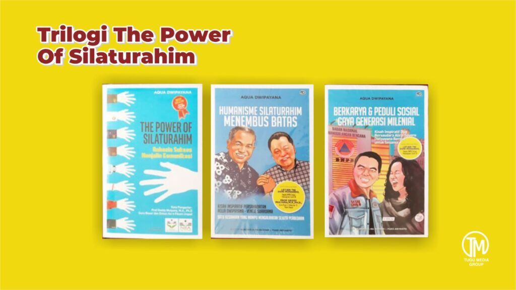 Buku Trilogi The Power of Silaturahim karya Dr Aqua Dwipayana. (Foto: Dokumen/Tugu Malang/Tugu Jatim)