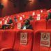 Bioskop di Kota Batu Mulai Buka, Pengunjung Wajib Pakai Aplikasi PeduliLindungi 13 Simulasi penerapan protokol kesehatan COVID-19 di Bioskop Movimax Malang. (Foto: Azmy/Tugu Malang/Tugu Jatim)