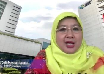 Direktur Pencegahan dan Pengendalian Penyakit Menular, Ditjen P2P Kementerian Kesehatan, dr. Siti Nadia Tarmizi. (Foto: YouTube/Sekretariat Presiden) tugu jatim vaksinasi dilakukan dua kali