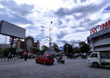 Ilustrasi kamera pengawas di Simpang Tiga Kayutangan Hotel Trio Indah. Di titik ini, rencana akan dipasang kamera e-TLE untuk menunjang sistem e-tilang. (Foto: Azmy/Tugu Malang/Tugu Jatim)