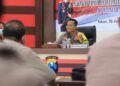 Kapolres Tuban, AKBP Ruruh Wicaksono saat pelatihan Bhabinkamtibnas di jajarannya. (Foto: Humas Polres Tuban) tugu jatim