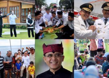 Kolase foto Bupati Banyuwangi periode 2010-2015 dan 2016-2021, Azwar Anas. (Foto: Instagram/Azwar Anas) tugu jatim