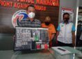 Kasat Narkoba Polres Malang, AKP Anton Widodo saat pers conference di Ruang Satnarkoba Polres Malang pada Rabu (03/02/2021). (Foto: Rap/Tugu Malang/Tugu Jatim)