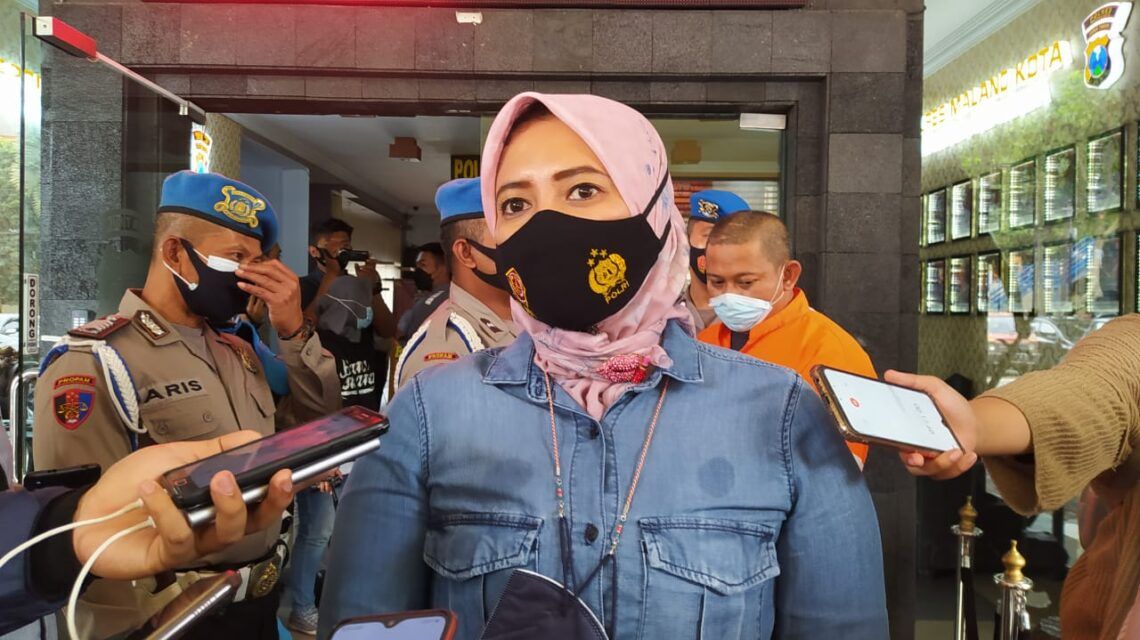 Kasat Resnarkoba Polresta Malang Kota, Kompol Anria Rosa Piliang. (Foto : Azmy/Tugu Malang/Tugu Jatim) narkoba kota malang