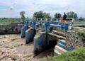 Pencarian korban di Kecamatan Jugo, Kabupaten Jombang. (Foto BPBD Kabupaten Kediri) tugu jatim