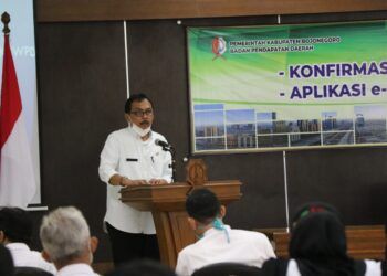 Kepala Badan Pendapatan Derah (Bapenda), Ibnu Suyuti (Foto: Istimewa) e-mamin, pajak, pemkab bojonegoro, tugu jatim
