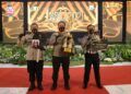 Polres Malang berhasil meraih sebagai Satwil terbaik di ajang Kapolda Jatim Award 2021. (Foto: Humas Polres Malang) tugu jatim