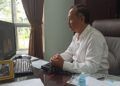 Pesan Rektor UIN Malang pada Calon Jurnalis di Ajang Pelatihan Jurnalistik Goes To Campus Tugu Media x Paragon 12 Rektor UIN Maulana Malik Ibrahim Malang, Prof Dr Abd Haris M Ag mengisi sambutan melalui Zoom Cloud Meeting di agenda ‘Goes to Campus: Pelatihan Jurnalistik dan Fotografi’, Senin (22/02/2021). (Foto: Dokumen/Tugu Malang/Tugu Jatim)