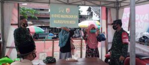 Operasi yustisi dan sosialiasi yang rutin dilakukan oleh Kodim 0819 Pasuruan dan juga petugas gabungan lain di Pasuruan. (Foto: Dokumen/Kodim Pasuruan) tugu jatim