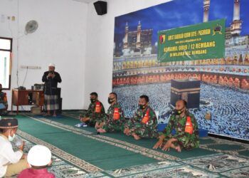 Kodim 0819 Pasuruan Beri Santunan pada 41 Anak Yatim Piatu di Yayasan Al Muttaqin