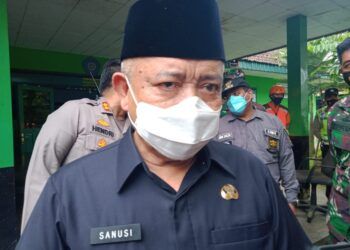 Bupati Malang, Sanusi yang bakal habis masa jabatannya untuk sementara waktu pada Kamis (18/2/2021) besok. (Foto: RAP/Tugu Malang/Tugu Jatim)