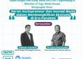 Acara Bincang Sociopreneur bertajuk "Peran Sociopreneur dan Inovasi Bisnis dalam Membangkitkan Ekonomi di Era Pandemi" yang menghadirkan narasumber hebat, yakni CEO PT Paragon Technology & Innovation, Salman Subakat, dan juga Pakar Komunikasi dan Motivator Nasional, Dr Aqua Dwipayana. (Foto: Dokumen/Tugu Jatim)