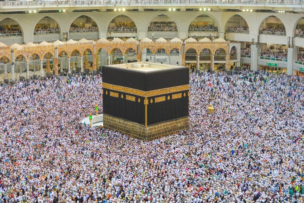 Ilustrasi jemaah umrah dan haji. (Foto: Pixabay)